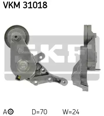 Ролик SKF VKM 31018